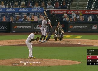 Javy Guerra lanza noveno episodio sin permitir hit ni carreras frente a Arizona