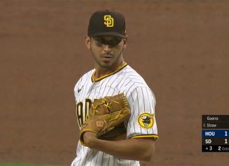 Primera victoria de Javy Guerra en MLB