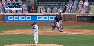 Primer turno al bate de Johan Camargo en 2020