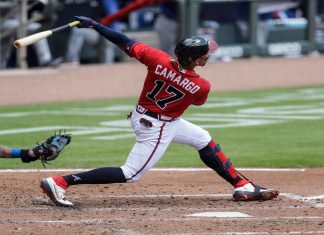 Segundo cuadrangular de Johan Camargo en la temporada 2020