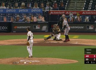 El sinker de 102 millas por hora del panameño Javy Guerra