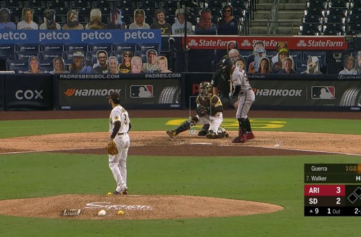 El sinker de 102 millas por hora del panameño Javy Guerra