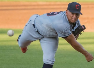 Daniel Espino entrenando en la temporada baja para aumentar resistencia