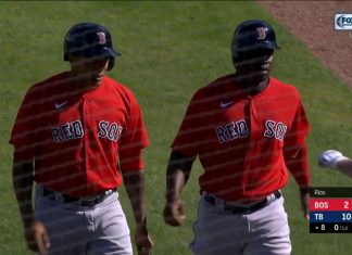 Panameños en ST (09/03/21): Jonathan Araúz empuja dos carreras con sencillo al jardín izquierdo