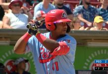 Salida completa de Carlos Luna en su debut de 2021