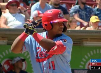 Salida completa de Carlos Luna en su debut de 2021